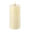LED kubbelys 15x7,8 cm ivory