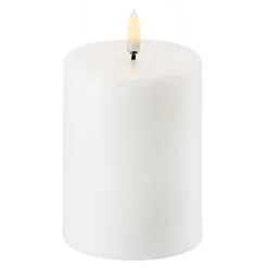 LED kubbelys 10x8 cm nordic white
