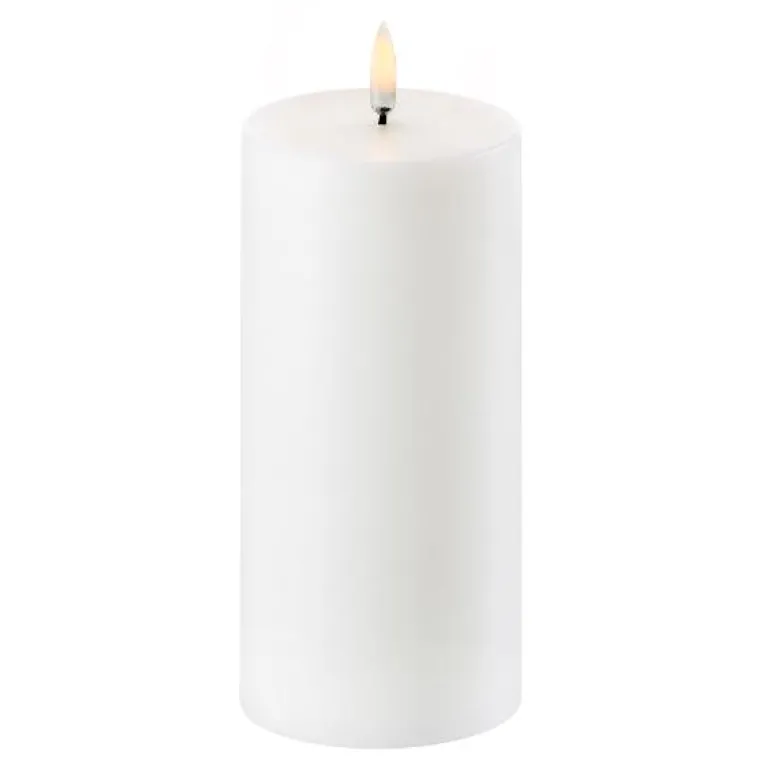 LED kubbelys 15,2x7,8 cm nordic white