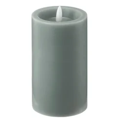 LED kubbelys 7,5x12,5 cm sage