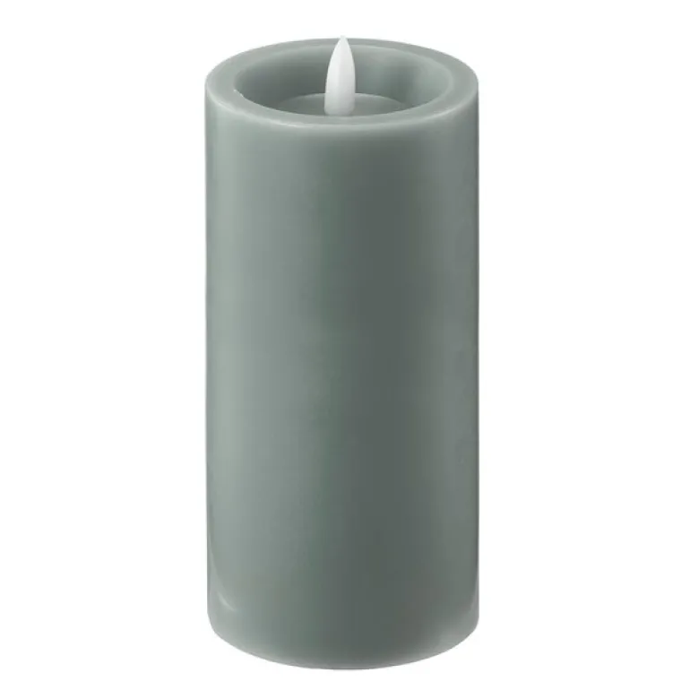 LED kubbelys 7,5x15 cm sage