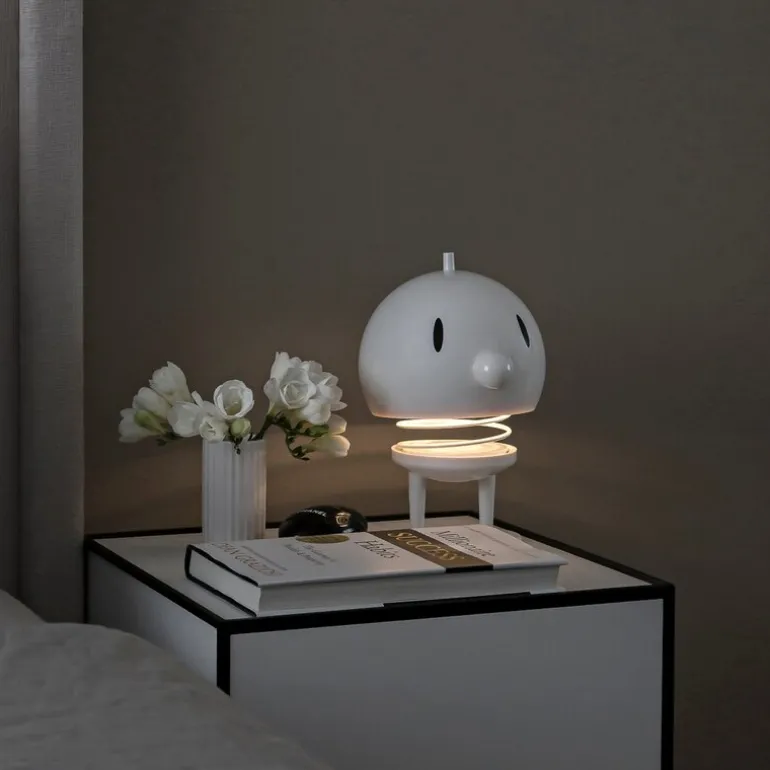 LED lampe XL 23 cm hvit