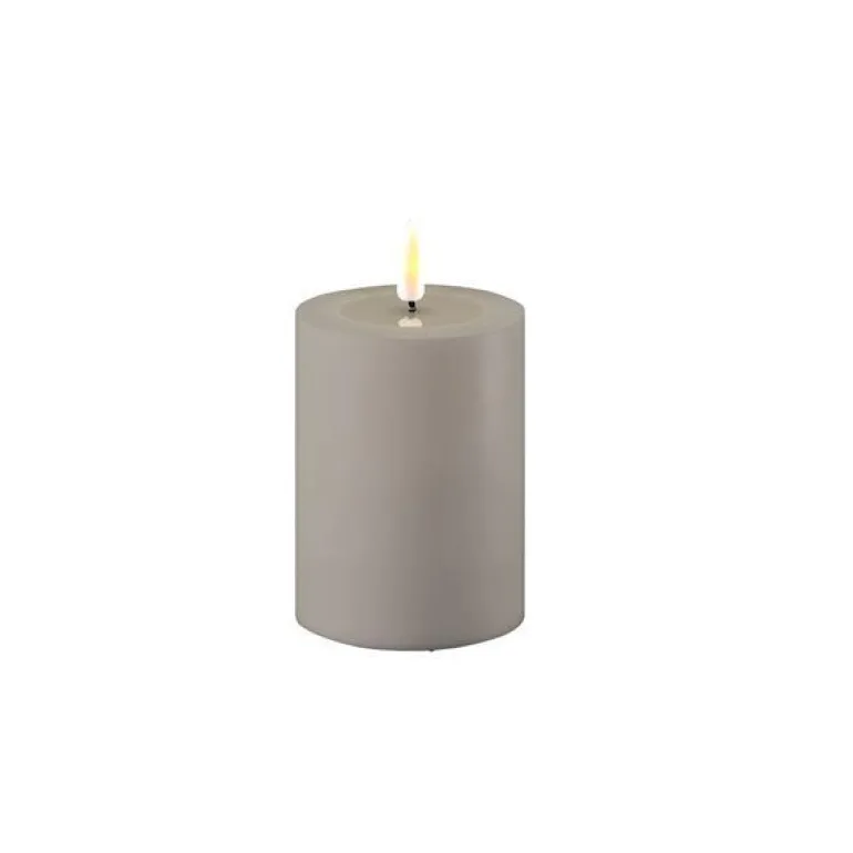 LED utendørslys 7x10 cm grå