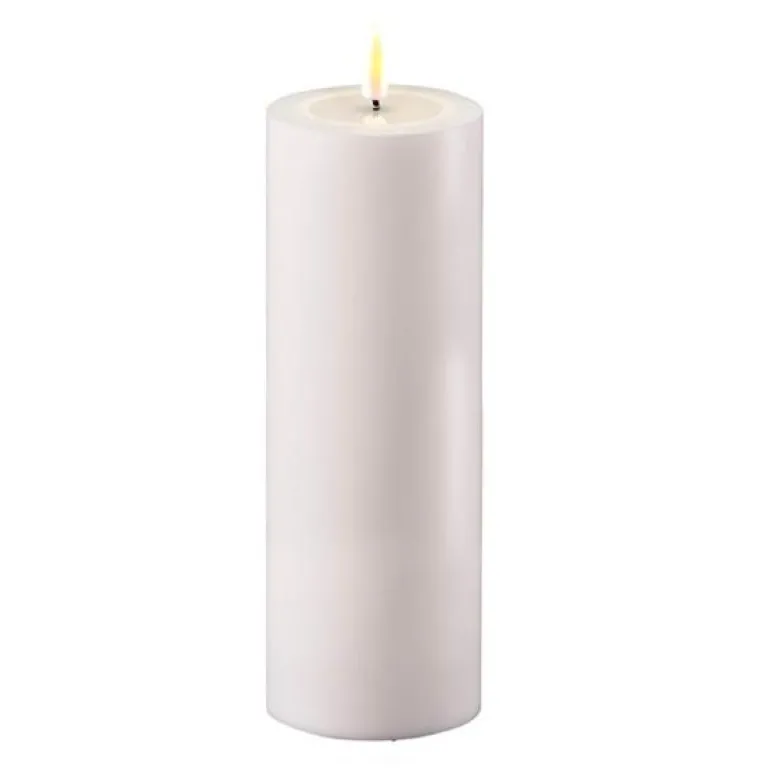 LED utendørslys 7,5x20 cm hvit