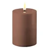 LED utendørslys 10x7,5cm mocca