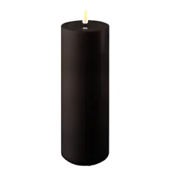 LED utendørslys 20x7,5cm svart