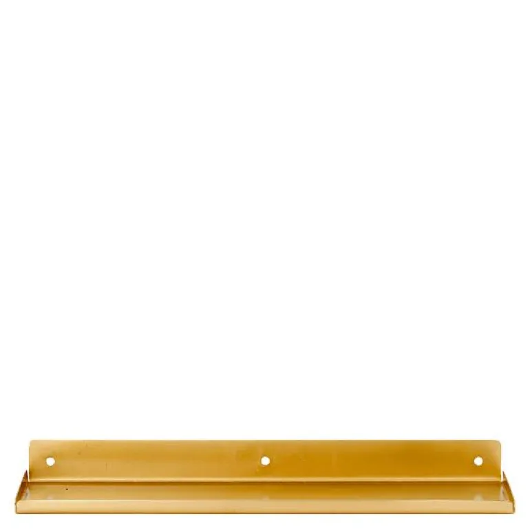 Ledge hylle 43 cm messing