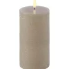 LED-lys 15x8 cm sand