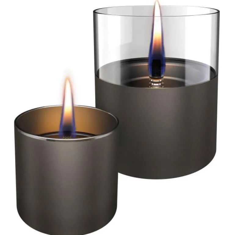 Lilly lykt 2 stk gun metal