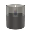 Lilly lyslykt 0,25L svart/smoke