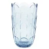 Lily vase 19 cm blue iris