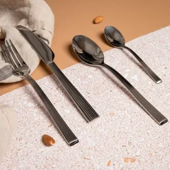 Line skje 21 cm blank