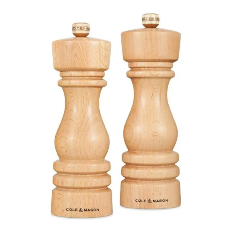 London salt- og pepperkvern 18 cm 2 stk natur