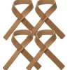 Loop Nupo serviettring 4 stk natur