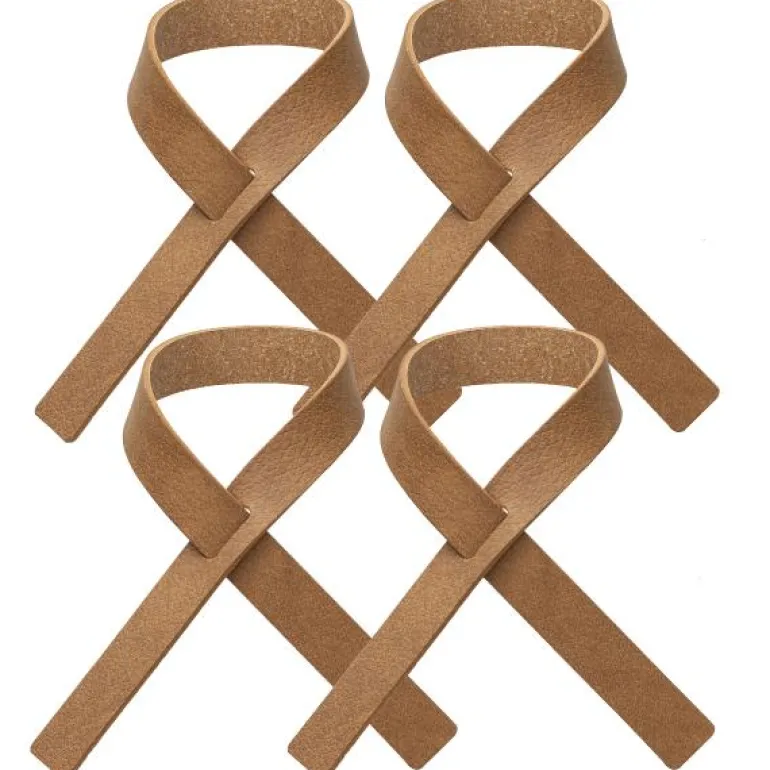 Loop Nupo serviettring 4 stk natur