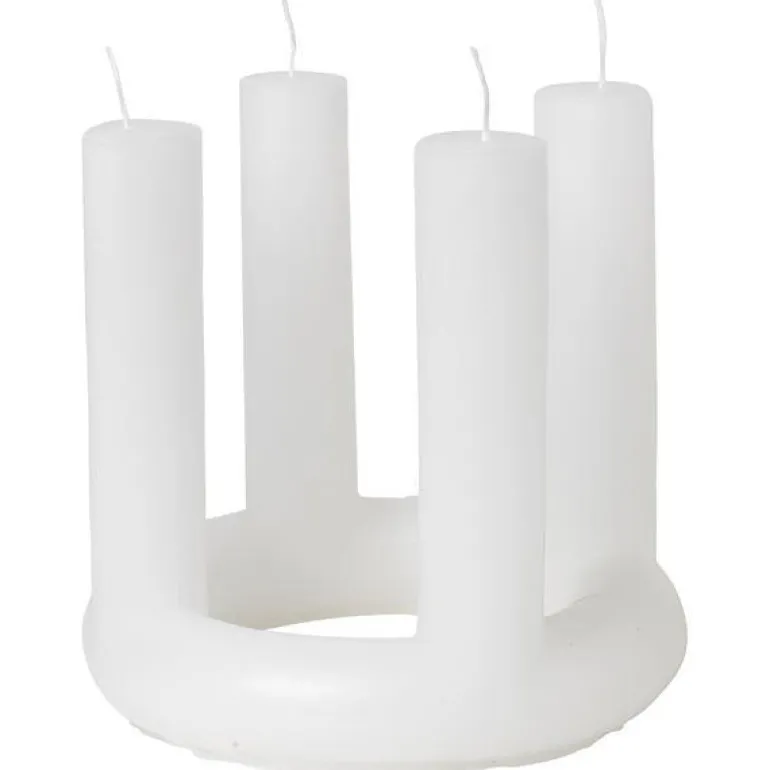 Lucille dekorlys 20 cm pure white