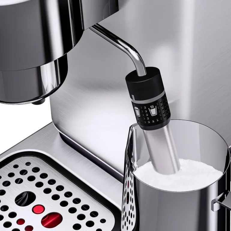 Lumero espressomaker kaffemaskin 1400W stål