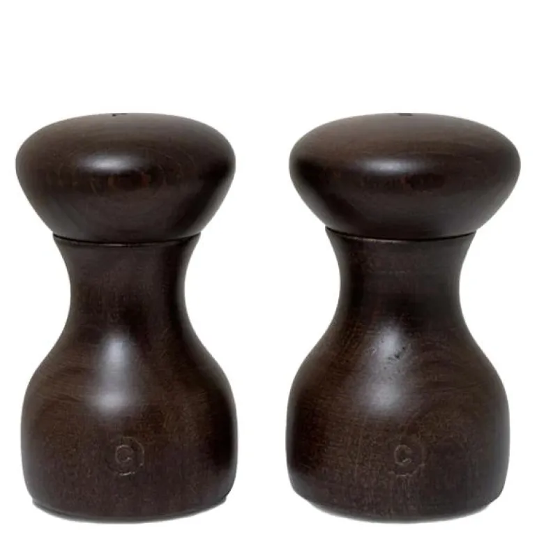 Lyon kvernsett 10 cm brun bøk