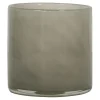 Lyric lyslykt 8x8 cm warm grey