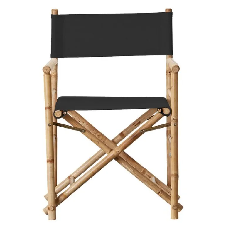 Mandisa stol 58x44x88 cm bambus/svart