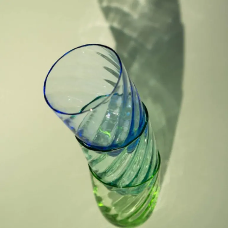 Marika glass 20 cl 6 stk light blue
