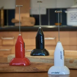 Melkeskummer med holder rød