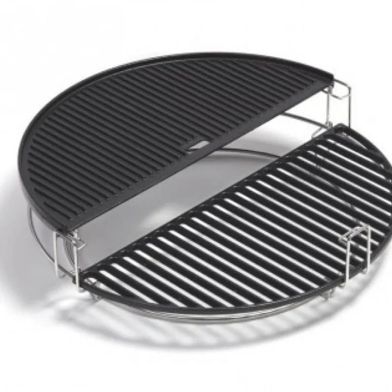 Midi 21 grillrist halvmåne støpejern