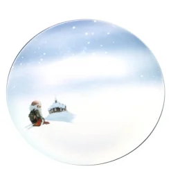 Midthun Jul tallerken 27 cm hvit/multi