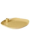 Mie lysestake stor 25x25 cm taupe sand