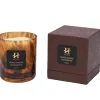 Milano duftlys appelsintre 9 cm brun