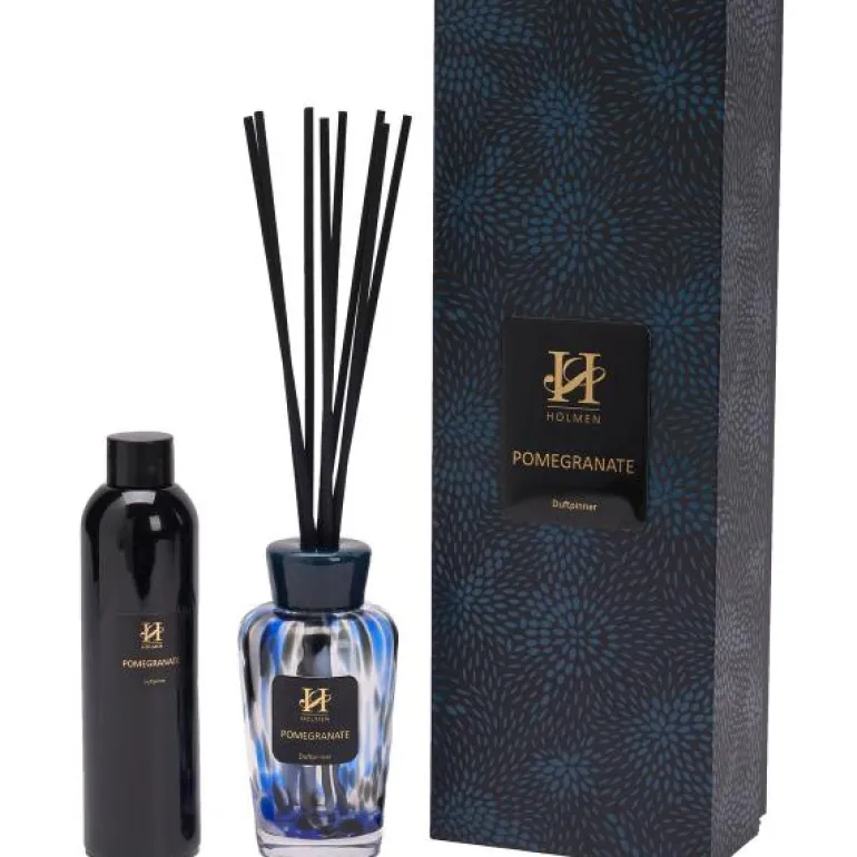 Milano duftpinner granateple 200 ml blå
