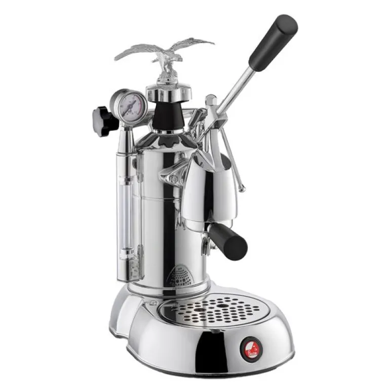 Milano manuell kaffemaskin i rustfritt stål