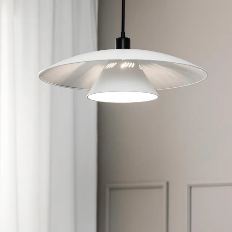 Millinge taklampe 50 cm hvit matt