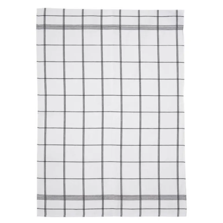 Minimal kjøkkenhåndkle 50x70 cm hvit