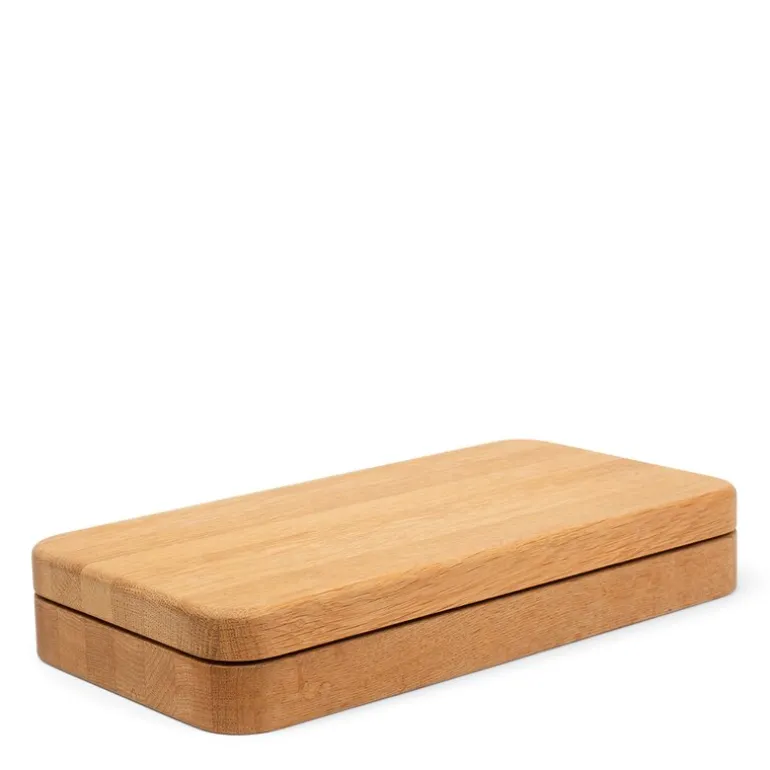 Mirror Box oppbevaringsboks med speil 5,2x32 cm eik