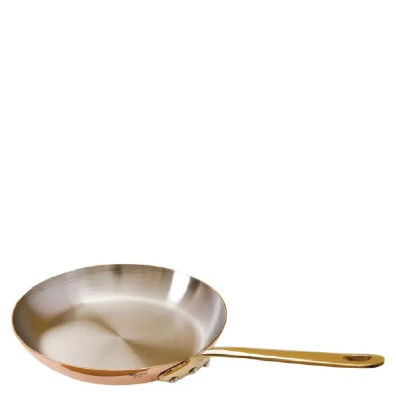 M'minis stekepanne 12 cm kobber/messing
