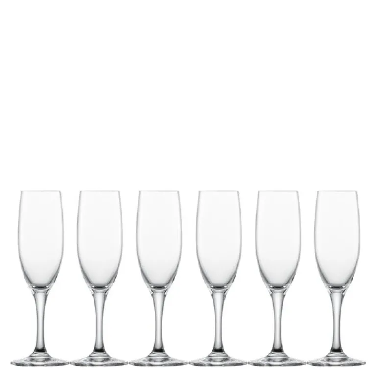 Mondial champagneglass 20,5 cl 6 stk klar