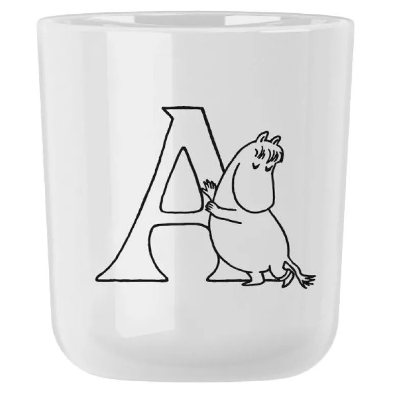 Moomin ABC krus A 20 cl hvit