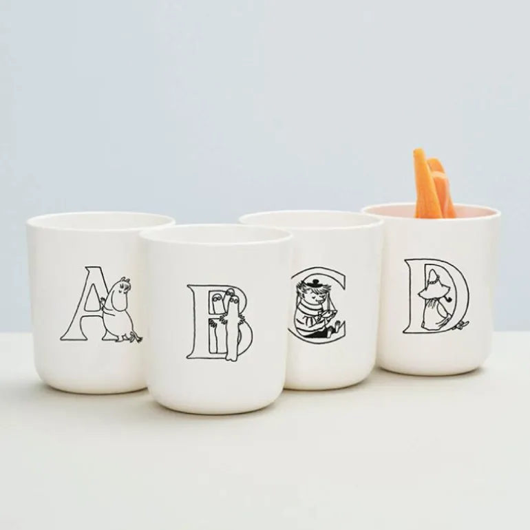 Moomin ABC krus A 20 cl hvit