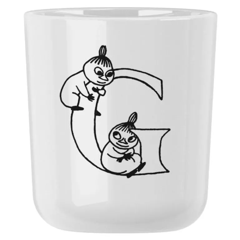 Moomin ABC krus G 20 cl hvit