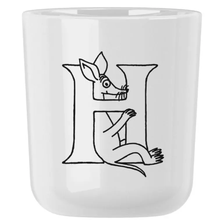 Moomin ABC krus H 20 cl hvit