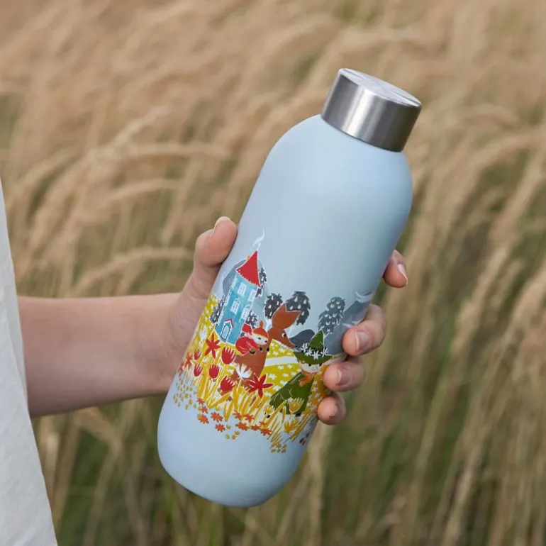 Moomin Keep Cool drikkeflaske 0,75L soft sky