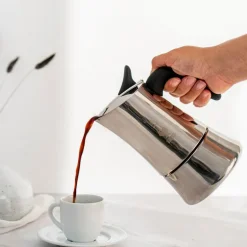 Moon Exclusive espressokanne 4 kopper 15 cl stål