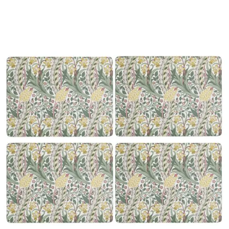 Morris & Co bordbrikke Daffodil 4 stk