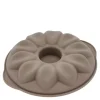 Mousseform blomst 20x3,8 cm latte silikon