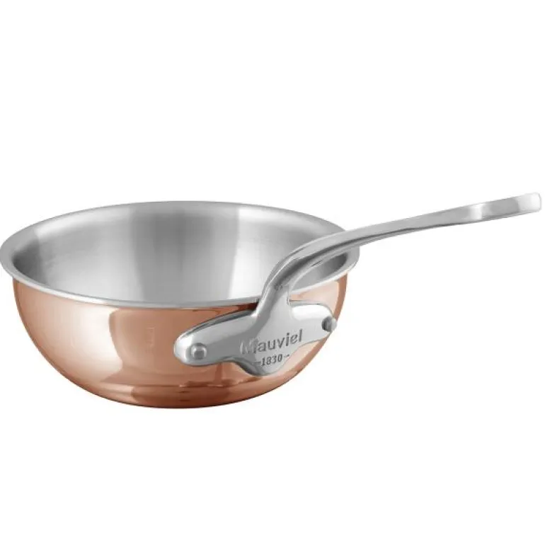 M'6s sautépanne buttet 2L kobber/stål