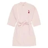 Mummi badekåpe musselin S/M rosa