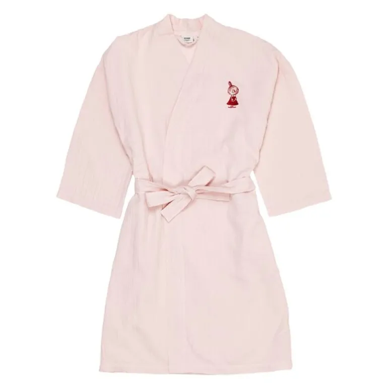 Mummi badekåpe musselin S/M rosa