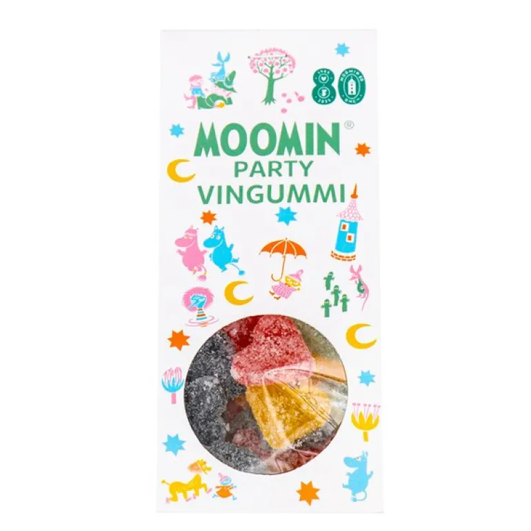 Mummi Fest vingummi 120 g grønn