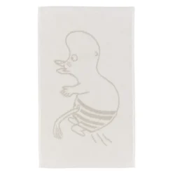 Mummi håndkle 30x50 cm Mummitrollet hvit